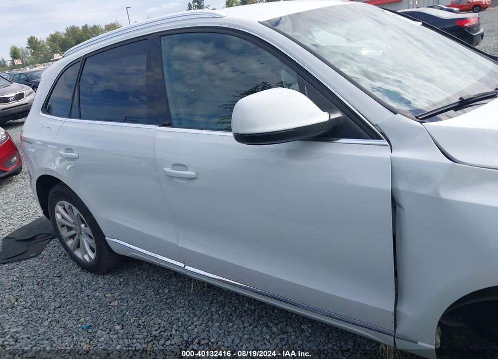 2013 AUDI Q5 2.0T PREMIUM VIN: WA1CFAFP3DA031274
