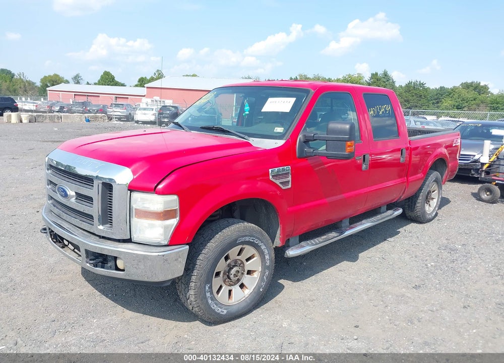 2008 FORD F-250 FX4/HARLEY-DAVIDSON/KING RANCH/LARIAT/XL/XLT VIN: 1FTSW21R68EB90546