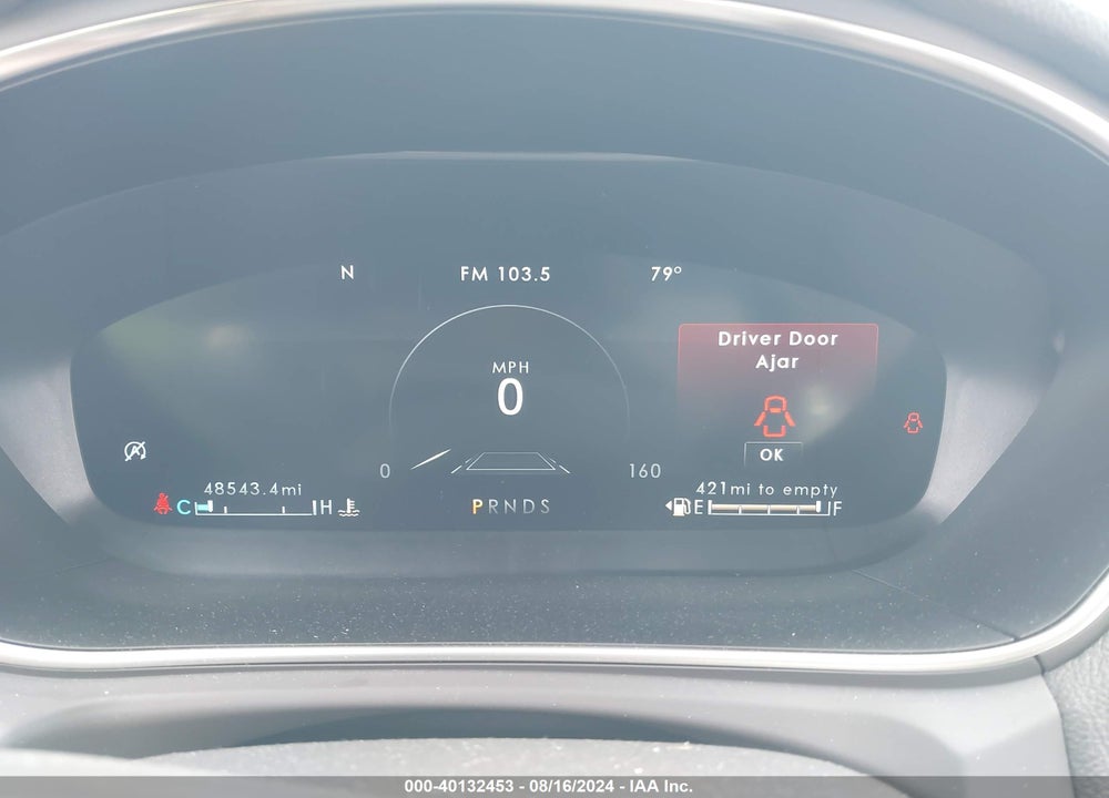 2020 LINCOLN NAUTILUS RESERVE VIN: 2LMPJ8K99LBL24752