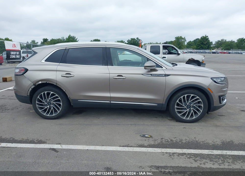 2020 LINCOLN NAUTILUS RESERVE VIN: 2LMPJ8K99LBL24752