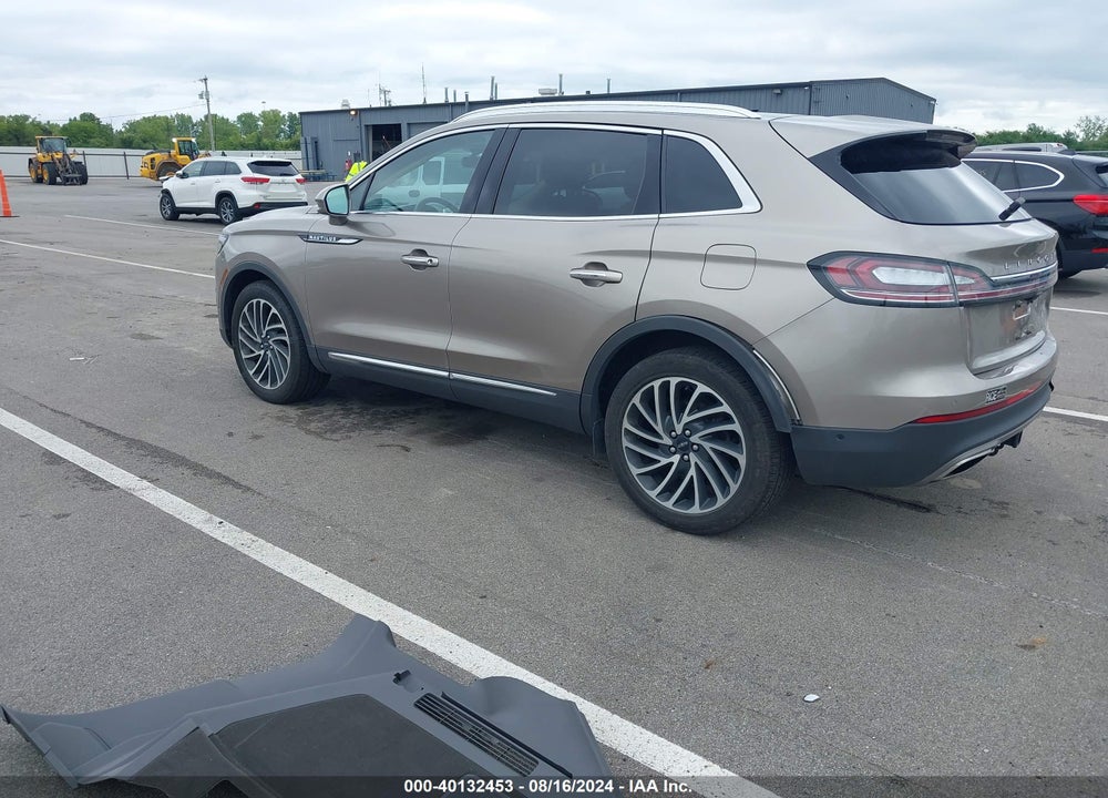 2020 LINCOLN NAUTILUS RESERVE VIN: 2LMPJ8K99LBL24752