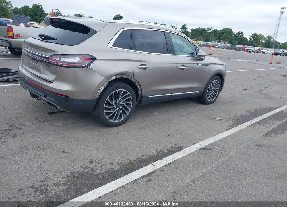 2020 LINCOLN NAUTILUS RESERVE VIN: 2LMPJ8K99LBL24752