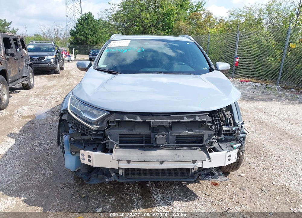 2022 HONDA CR-V HYBRID TOURING VIN: 5J6RT6H98NL003734
