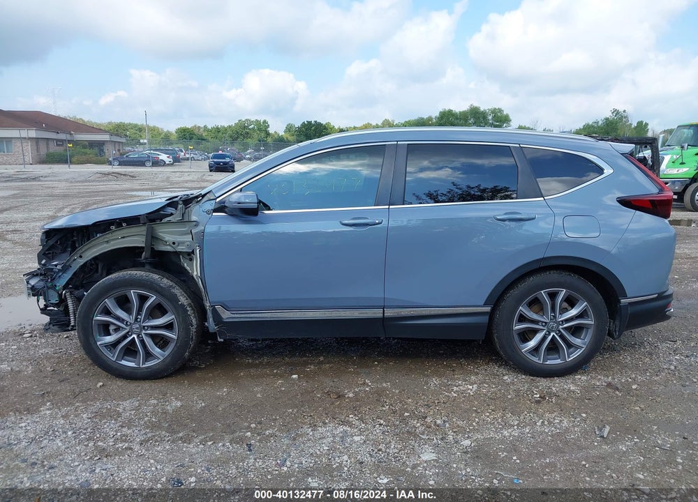2022 HONDA CR-V HYBRID TOURING VIN: 5J6RT6H98NL003734