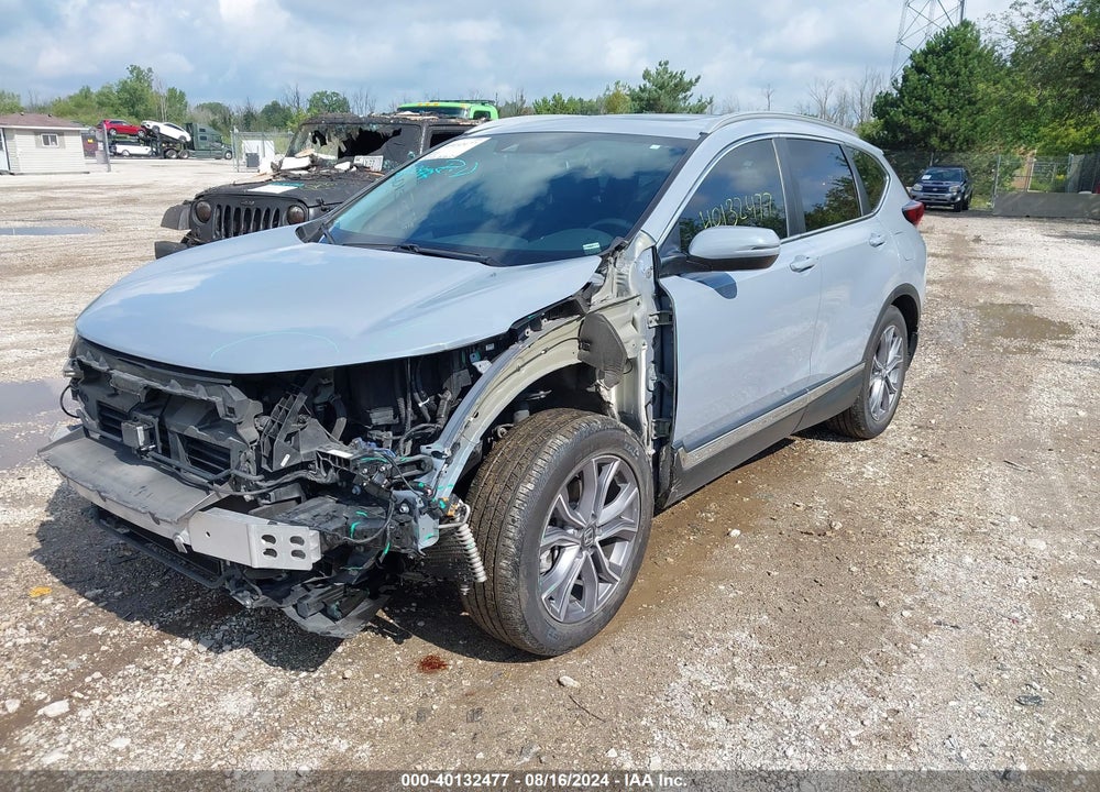 2022 HONDA CR-V HYBRID TOURING VIN: 5J6RT6H98NL003734