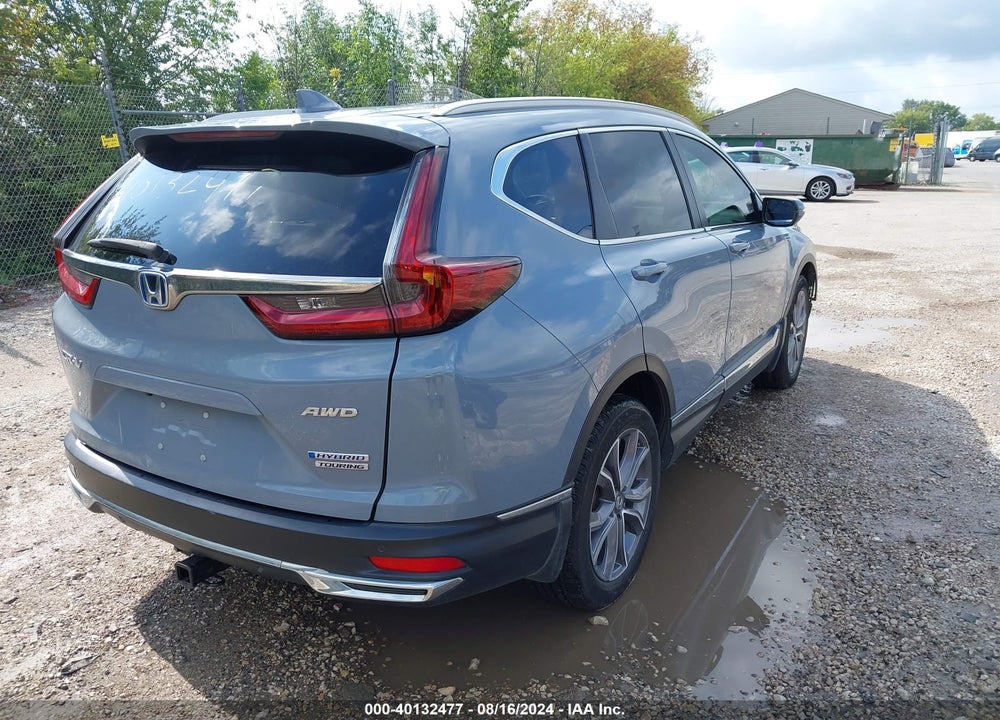 2022 HONDA CR-V HYBRID TOURING VIN: 5J6RT6H98NL003734