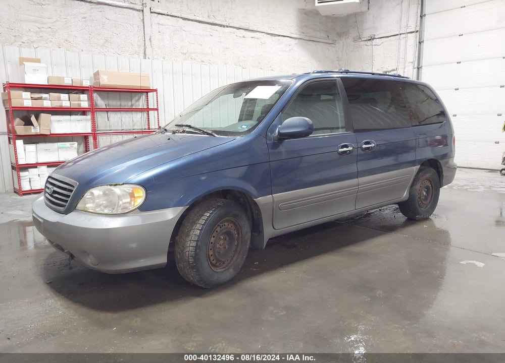 2002 KIA SEDONA EX/LX VIN: KNDUP131526116219