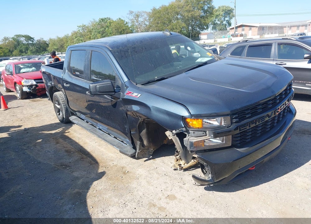 2019 CHEVROLET SILVERADO 1500 CUSTOM TRAIL BOSS VIN: 1GCPYCEF9KZ332863