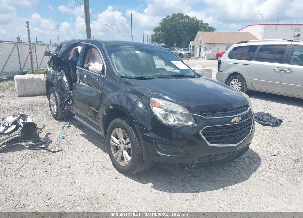 2016 CHEVROLET EQUINOX LS VIN: 2GNALBEK8G1186748