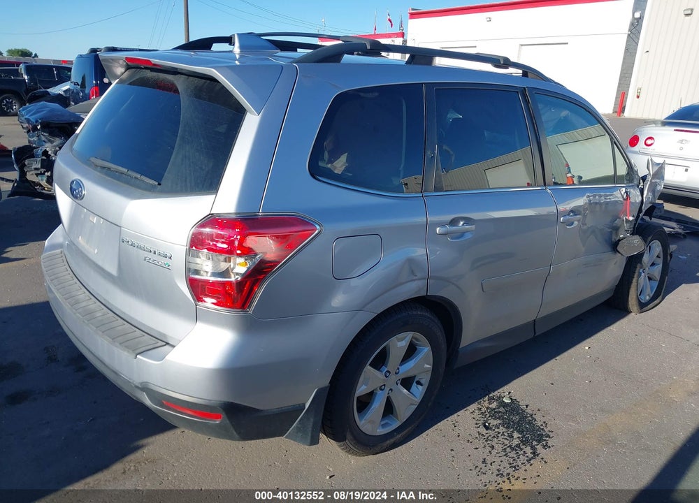 2016 SUBARU FORESTER VIN: JF2SJAKC7GH452043