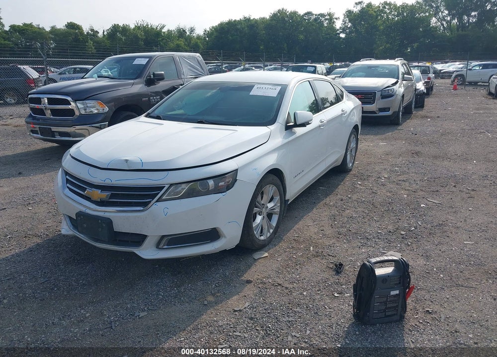 2014 CHEVROLET IMPALA 2LT VIN: 2G1125S38E9235478