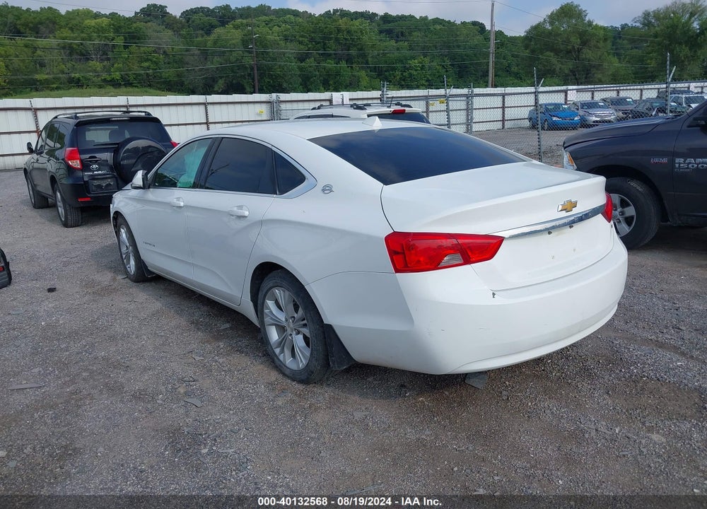 2014 CHEVROLET IMPALA 2LT VIN: 2G1125S38E9235478