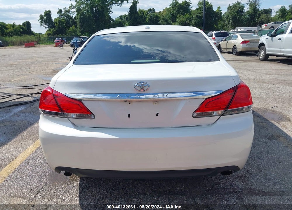 2011 TOYOTA AVALON LIMITED VIN: 4T1BK3DB0BU377564