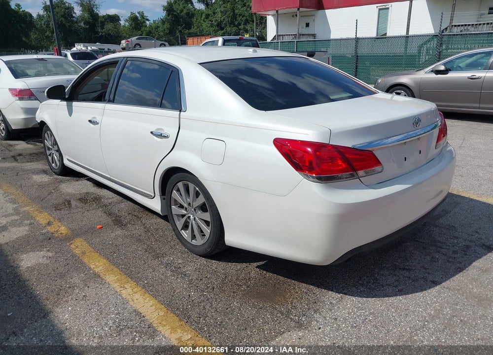 2011 TOYOTA AVALON LIMITED VIN: 4T1BK3DB0BU377564