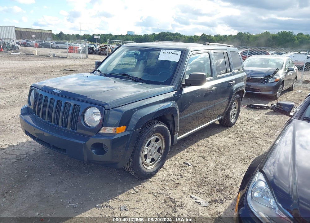 2007 JEEP PATRIOT SPORT VIN: 1J8FF28W57D417753
