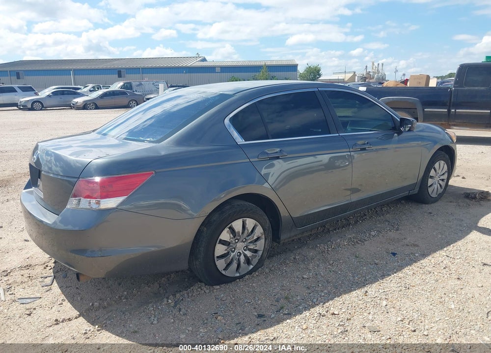 2010 HONDA ACCORD 2.4 LX VIN: 1HGCP2F33AA042715