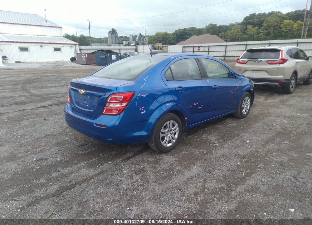 2020 CHEVROLET SONIC FWD  LS VIN: 1G1JB5SBXL4110831