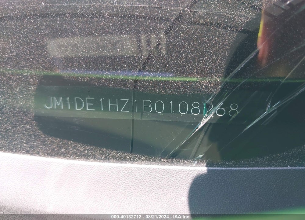 2011 MAZDA MAZDA2 VIN: JM1DE1HZ1B0108268