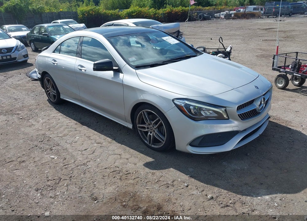 2018 MERCEDES-BENZ CLA 250 4MATIC VIN: WDDSJ4GBXJN599200