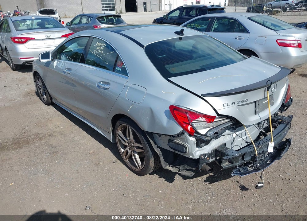 2018 MERCEDES-BENZ CLA 250 4MATIC VIN: WDDSJ4GBXJN599200