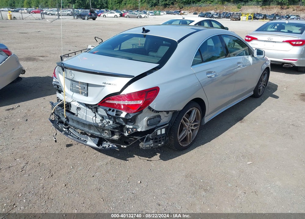 2018 MERCEDES-BENZ CLA 250 4MATIC VIN: WDDSJ4GBXJN599200