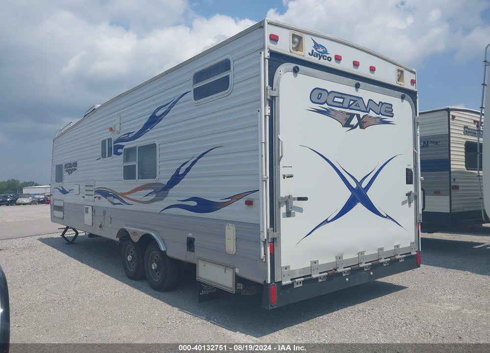 2007 JAYCO OCTANE TOY HAULER VIN: 1UJBJ02PX71VY0345