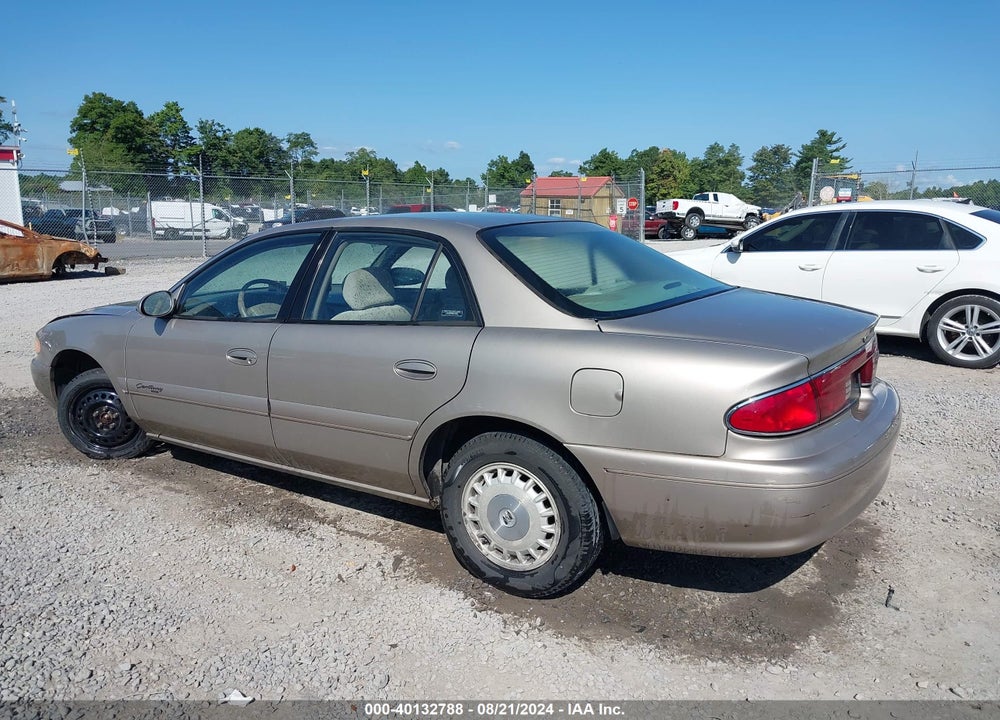 2000 BUICK CENTURY CUSTOM VIN: 2G4WS52J3Y1131362