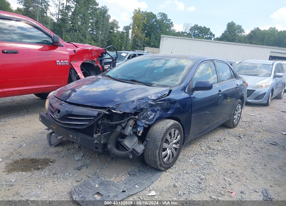 2013 TOYOTA COROLLA LE VIN: 5YFBU4EE6DP204905
