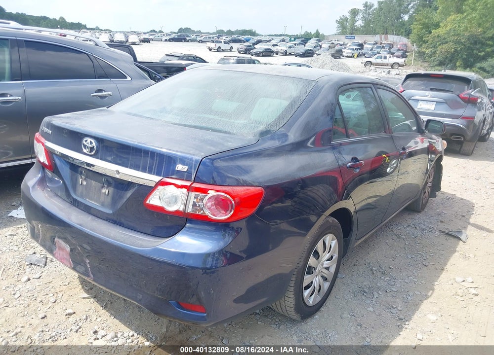 2013 TOYOTA COROLLA LE VIN: 5YFBU4EE6DP204905