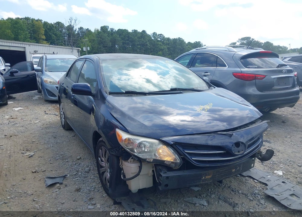 2013 TOYOTA COROLLA LE VIN: 5YFBU4EE6DP204905
