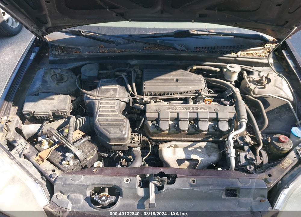 2001 HONDA CIVIC LX VIN: JHMES16561S003806