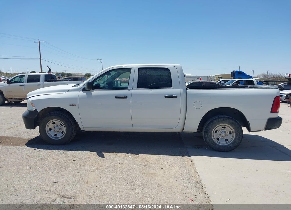2019 RAM 1500 CLASSIC TRADESMAN 4X4 5'7 BOX VIN: 3C6RR7KT4KG704981