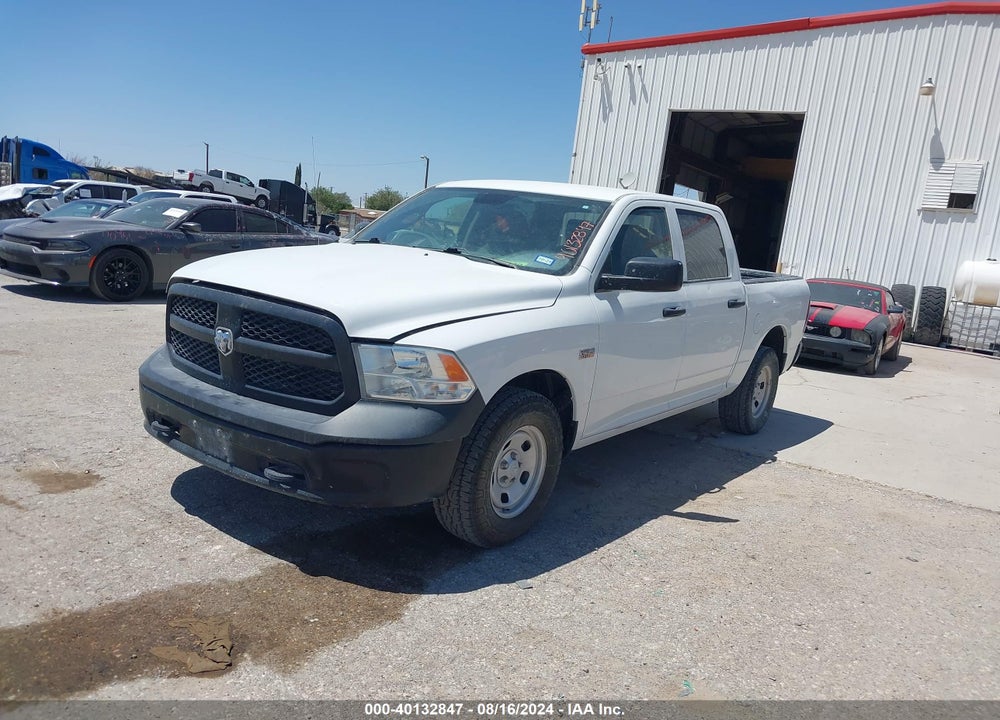 2019 RAM 1500 CLASSIC TRADESMAN 4X4 5'7 BOX VIN: 3C6RR7KT4KG704981