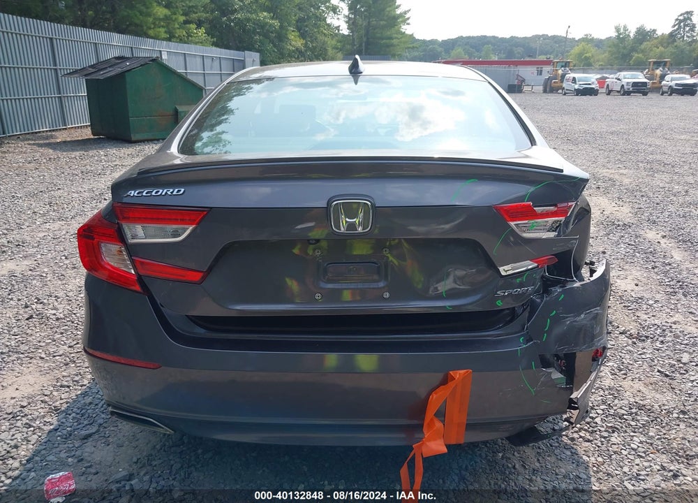 2019 HONDA ACCORD SPORT VIN: 1HGCV1F3XKA069394