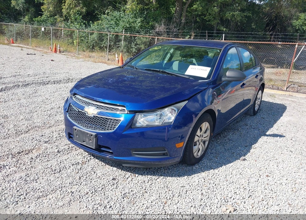 2013 CHEVROLET CRUZE LS MANUAL VIN: 1G1PB5SHXD7186161