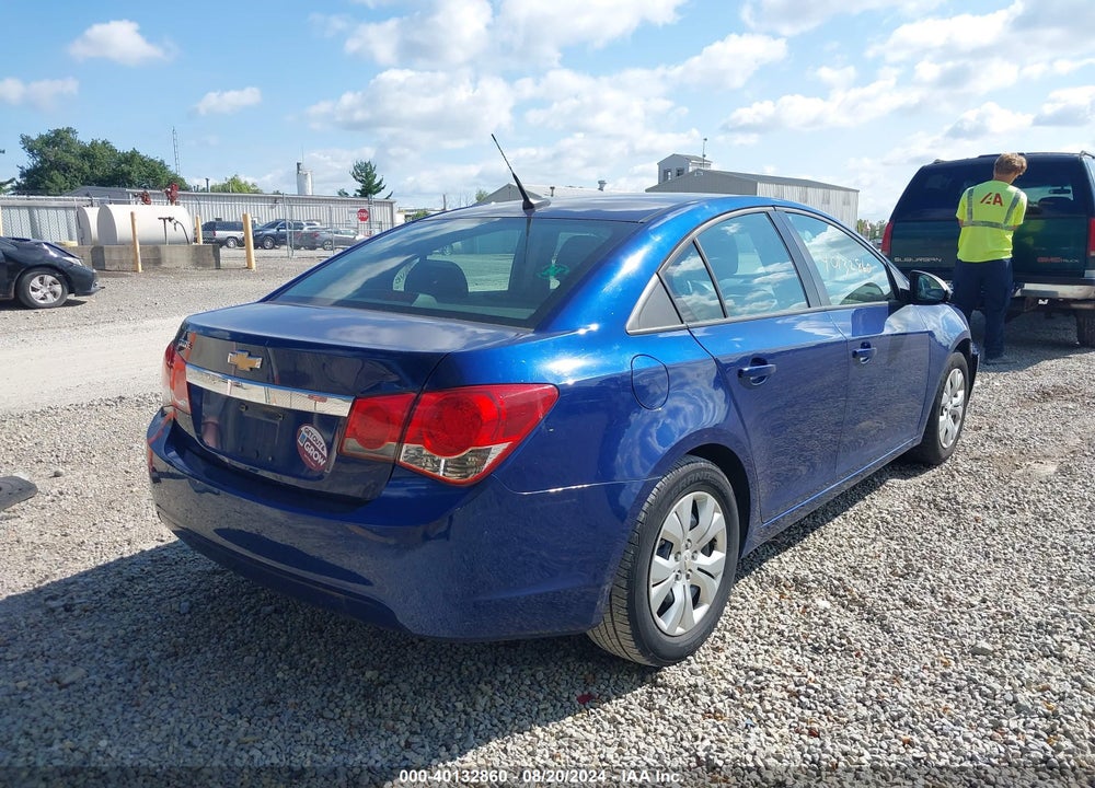 2013 CHEVROLET CRUZE LS MANUAL VIN: 1G1PB5SHXD7186161