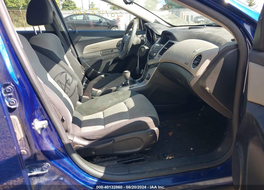 2013 CHEVROLET CRUZE LS MANUAL VIN: 1G1PB5SHXD7186161