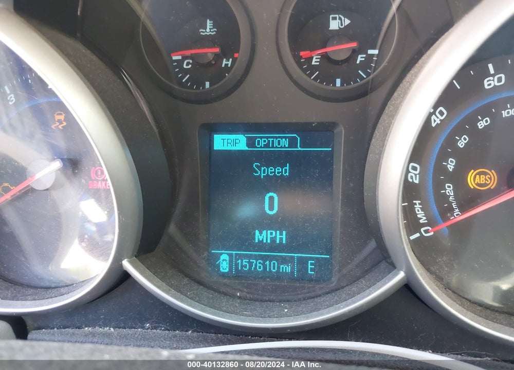 2013 CHEVROLET CRUZE LS MANUAL VIN: 1G1PB5SHXD7186161