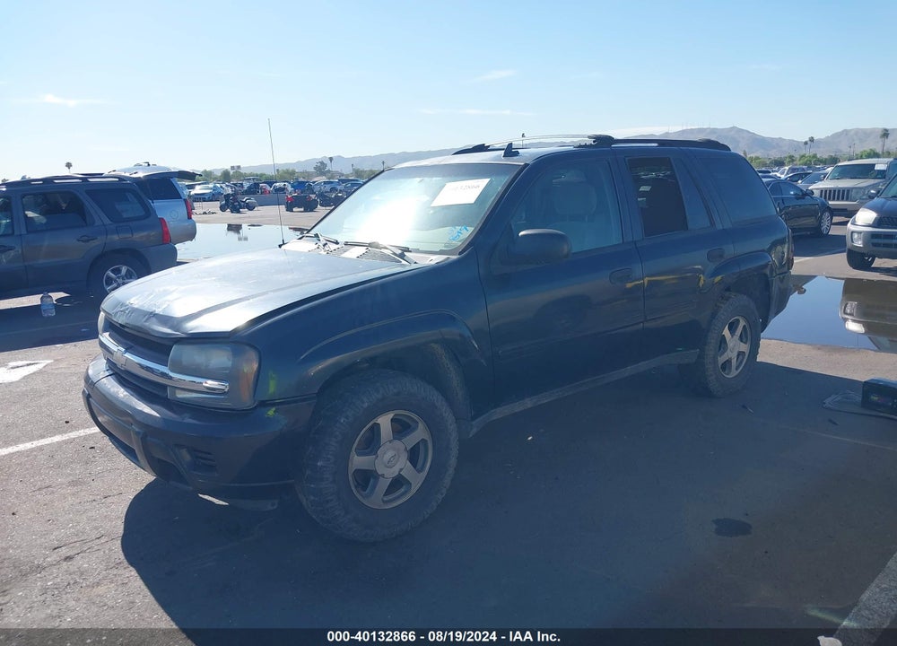 2006 CHEVROLET TRAILBLAZER LS VIN: 1GNDS13S162204793