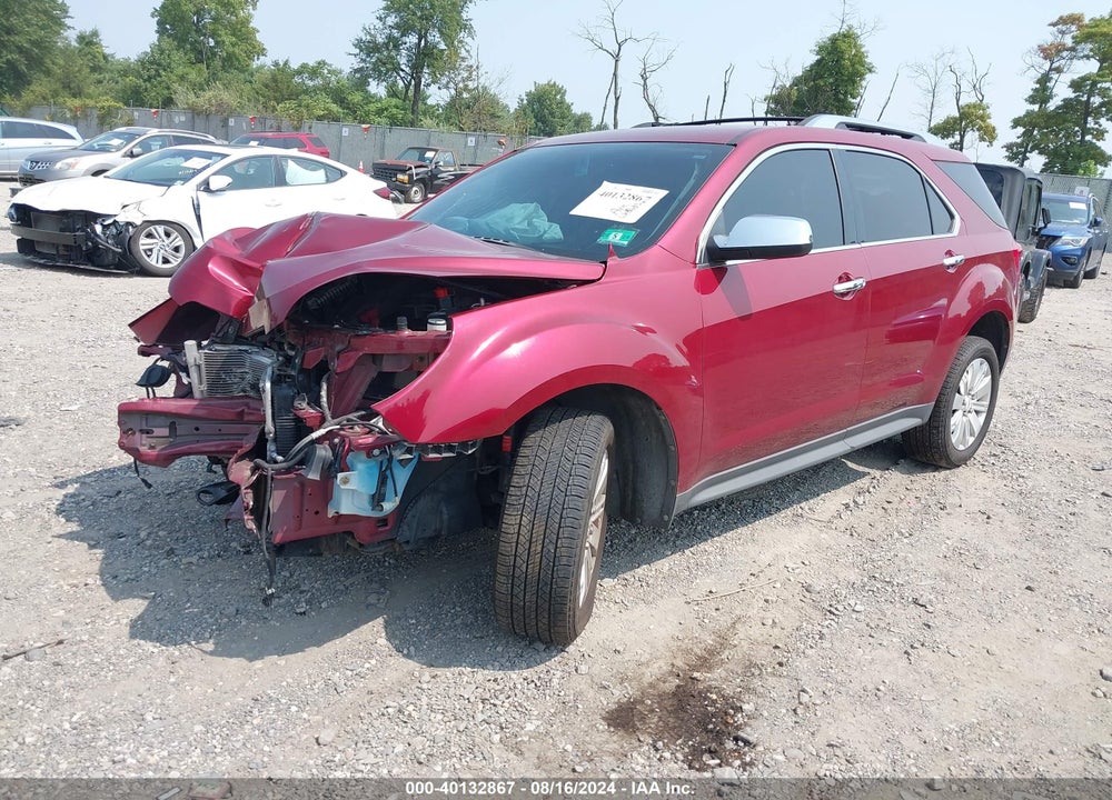 2011 CHEVROLET EQUINOX LTZ VIN: 2CNFLGE52B6405040