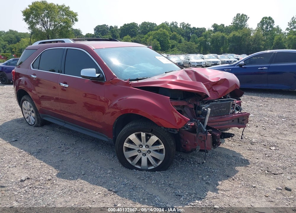 2011 CHEVROLET EQUINOX LTZ VIN: 2CNFLGE52B6405040