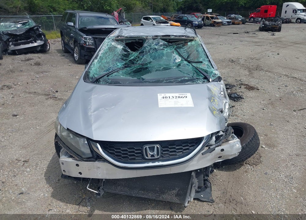 2013 HONDA CIVIC LX VIN: 19XFB2F50DE079105