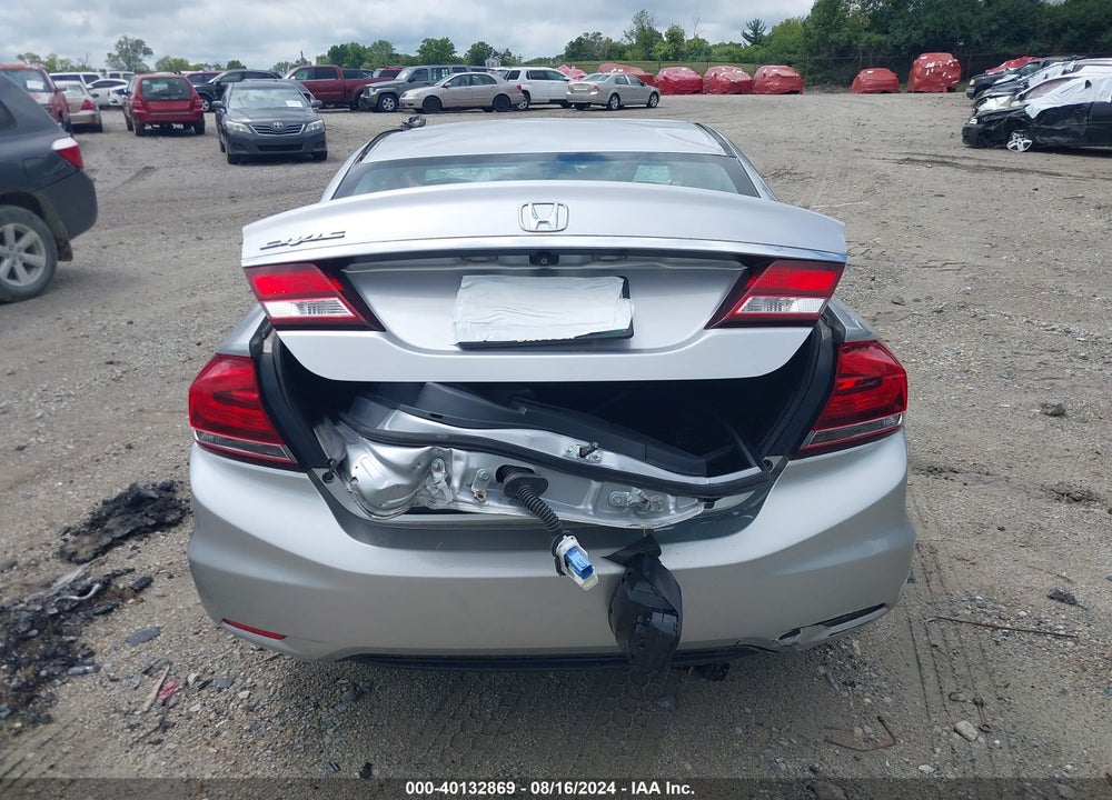 2013 HONDA CIVIC LX VIN: 19XFB2F50DE079105