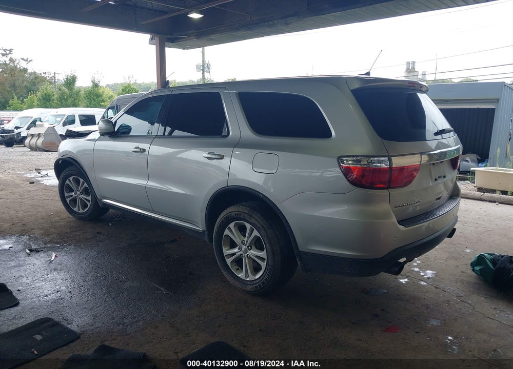 2013 DODGE DURANGO SXT VIN: 1C4RDHAG2DC643637