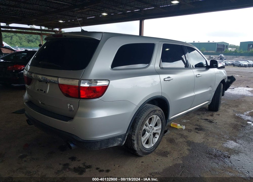 2013 DODGE DURANGO SXT VIN: 1C4RDHAG2DC643637