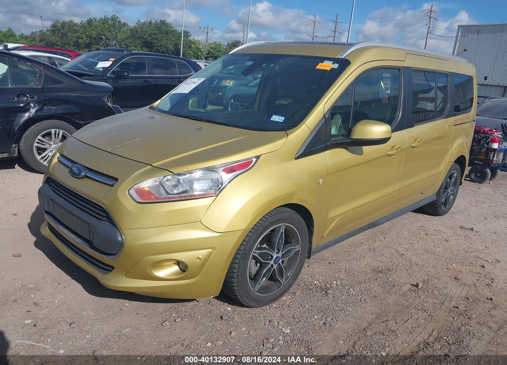 2017 FORD TRANSIT CONNECT TITANIUM VIN: NM0GE9G75H1326418