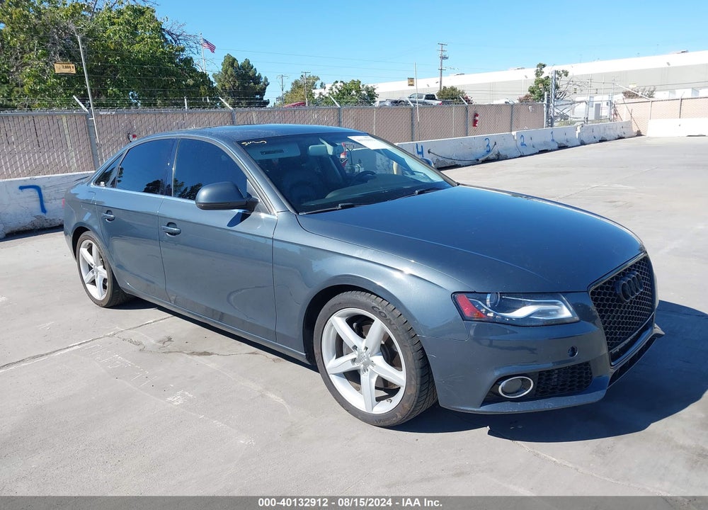 2009 AUDI A4 2.0T PREMIUM VIN: WAUMF78K29N041144