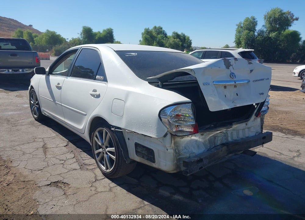 2002 TOYOTA CAMRY LE V6 VIN: 4T1BF32K82U032354