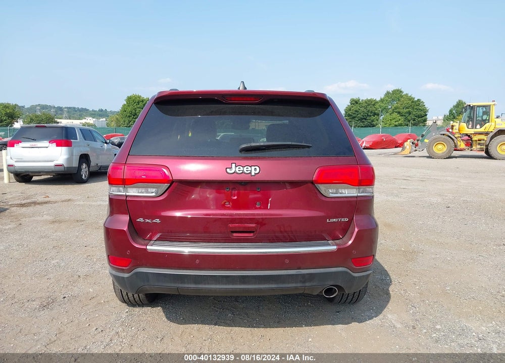 2019 JEEP GRAND CHEROKEE LIMITED 4X4 VIN: 1C4RJFBG8KC814450