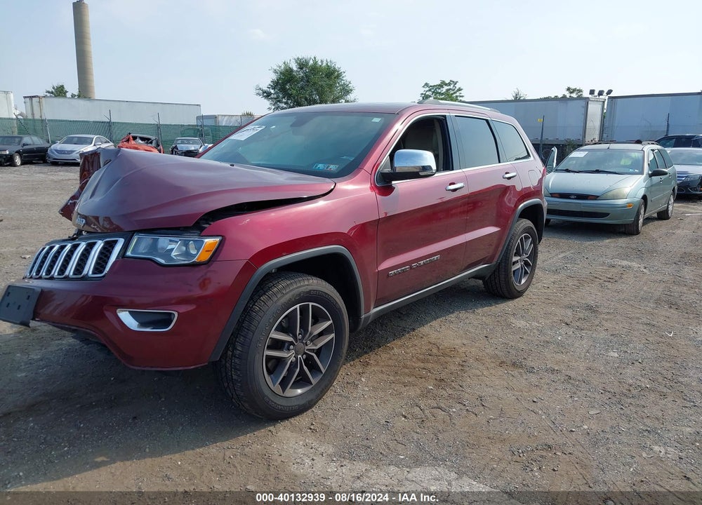 2019 JEEP GRAND CHEROKEE LIMITED 4X4 VIN: 1C4RJFBG8KC814450